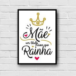 Placa Decorativa Mãe PS 2mm 20x30cm 4x0 Adesivo Fosco Corte Reto 